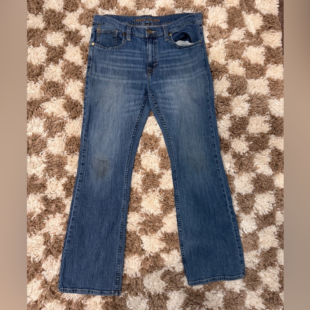 Classic Blue Cody James Bootcut Jeans for Men